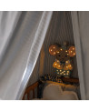 Lampe veilleuse en bois Felix la souris - cloudy blue - Little lights