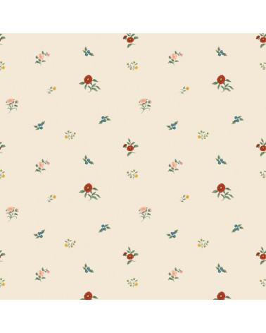 Papier peint enfant - mini vintage flower