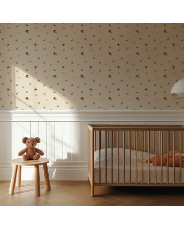 Papier peint enfant - mini vintage flower