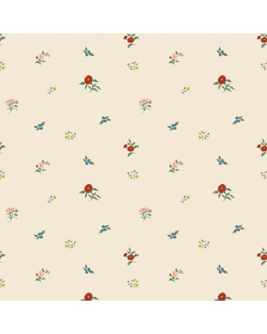 Echantillon papier peint Mini Vintage Flower