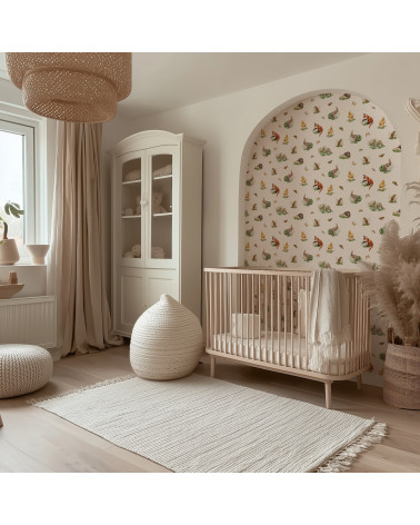 Papier peint enfant - Petits Habitants des Bois