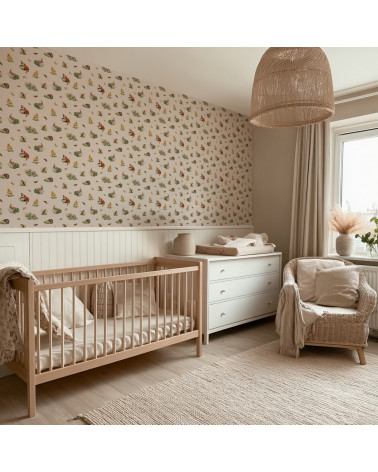 Papier peint enfant - Petits Habitants des Bois