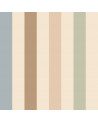 Papier Peint Enfant – Rayures Douces Neutres