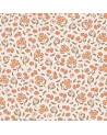 Echantillon papier peint enfant - Petites fleurs rétro