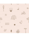 Echantillon papier peint enfant - Mon Petit Jardin