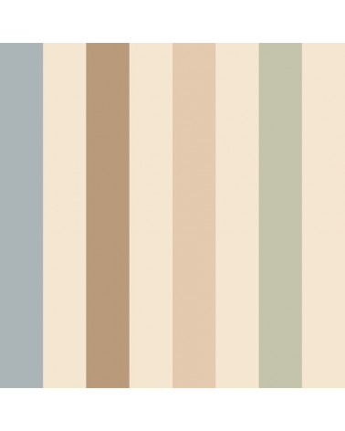 Echantillon Papier Peint Enfant – Rayures Douces Neutres