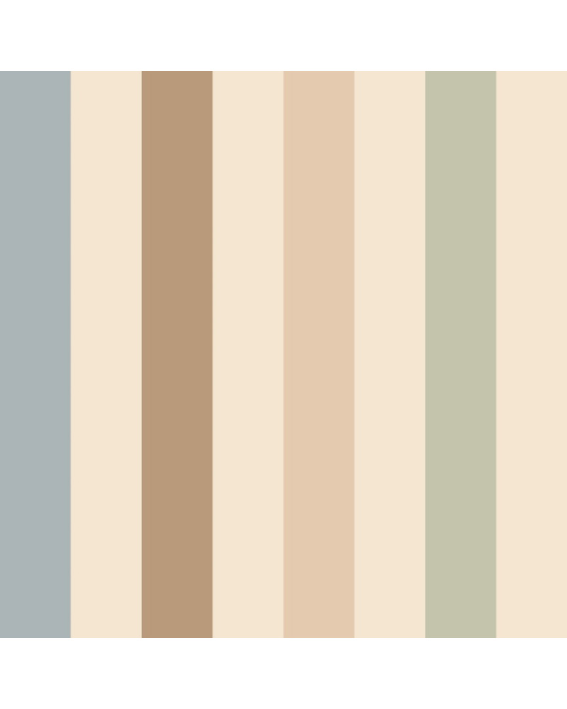 Echantillon Papier Peint Enfant – Rayures Douces Neutres