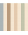 Echantillon Papier Peint Enfant – Rayures Douces Neutres