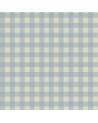 Papier Peint Enfant Carreaux Minimini – Vert et Bleu