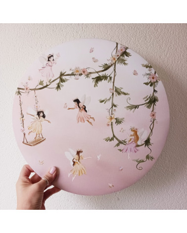 Applique murale ronde - Petites Fées
