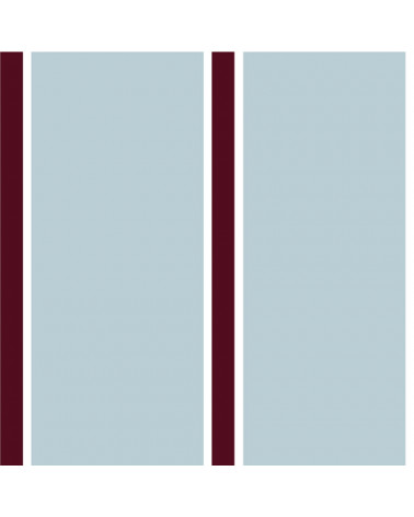 Papier Peint Enfant – Rayures Larges Maya Bleu