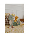 Lampe veilleuse en bois mini dragon - vert
