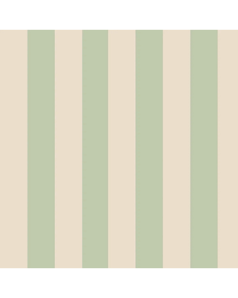 Papier Peint Enfant – Rayures Gelati Pistacchio