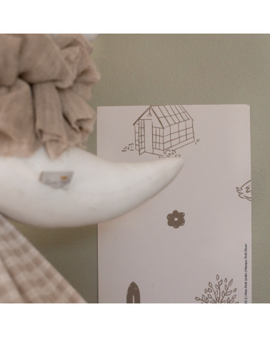 Echantillon papier peint enfant - Mon Petit Jardin