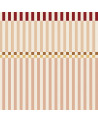 Papier Peint Enfant – Rayures Happy Rose Cerise