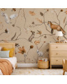 Papier peint enfant Playful Forest - Beige