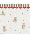 Papier peint enfant - Oursons et Ornement Vintage