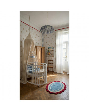 Papier peint enfant - Oursons et Ornement Vintage