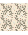 Papier peint enfant – Jardin des Oies – Fond Pêche