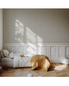 Papier peint enfant -  Sieste du Lapin Tons Bleus