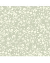 Papier peint enfant - Douceur Fleurie Sauge