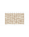 Papier peint enfant - Nordic Nature Brown White