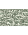 Papier peint enfant - Nordic Nature Green White