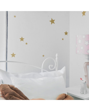 Stickers étoiles dorées