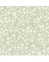 Echantillon Papier peint enfant - Douceur Fleurie Sauge