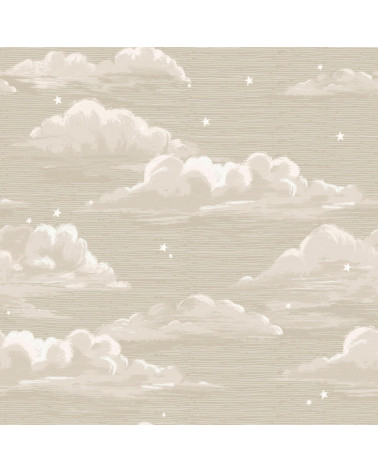 Papier peint Enfant Nuages Romantiques