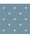 Papier peint Enfant Grandes Étoiles – Bleu Doux