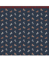 Papier peint Chevaux du Cirque Étoilé – Frise Rouge