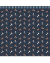 Papier peint Chevaux du Cirque Étoilé – Frise Bleue