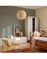 Papier peint Enfant Soleil Vintage – Bleu