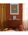 Papier peint Soleil Vintage – Terracotta