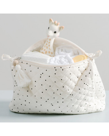 Trousse de toilette  à pois