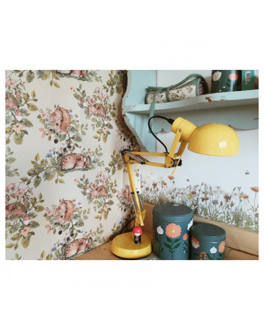 Papier peint La sieste des animaux (fond clair)