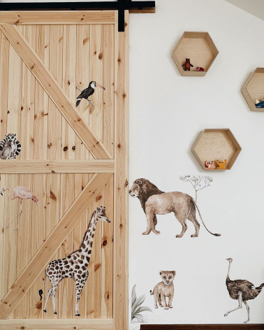 Sticker enfant Animaux de la Savane