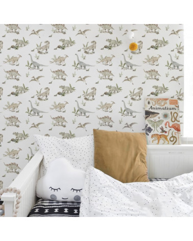 Papier peint dinosaures